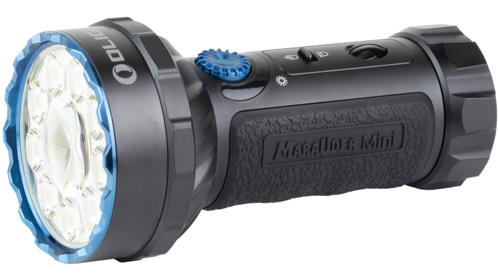 Olight Marauder Mini, Rechargeable Hand, held Flashlight, RGB Light, 7,000 Lumens, Black, MARAUDERMINI