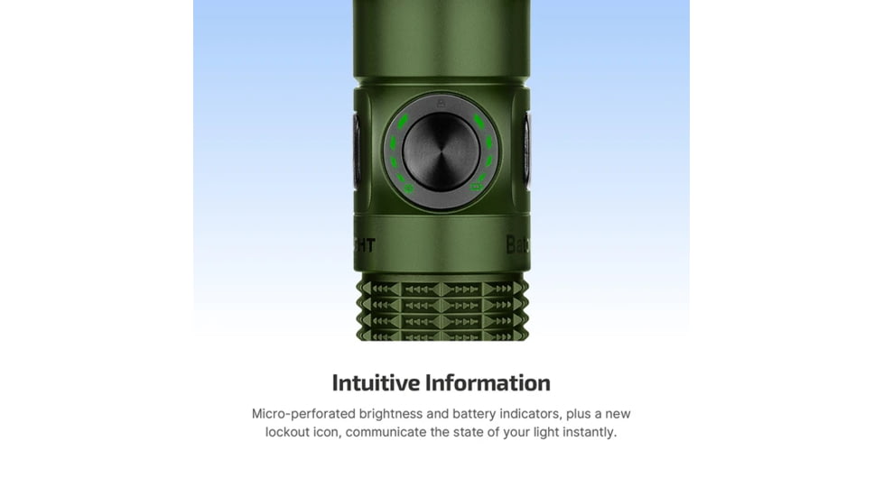 Olight Baton 4 Pro 1600 Lumens Od Green Rechargeable