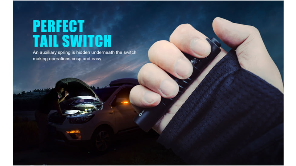 Olight I3T 180 Lumens LED Dual-Output Slim EDC Flashlight