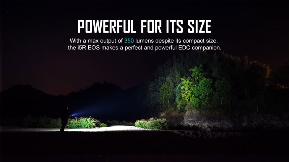 Olight i5R EOS 350 Lumens LED EDC Flashlight