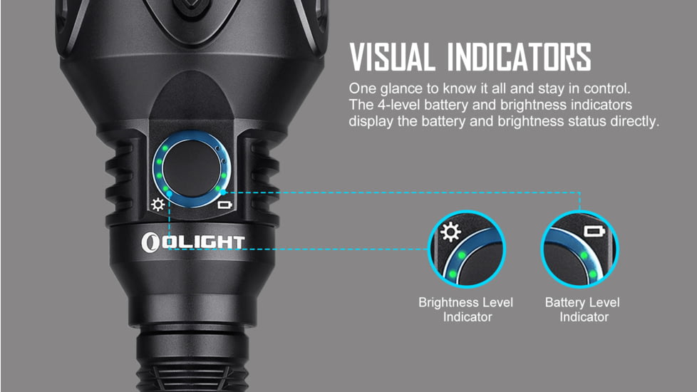 Olight Javelot Pro 2 Long Throw 2500 Lumens LED Rechargeable Flashlight