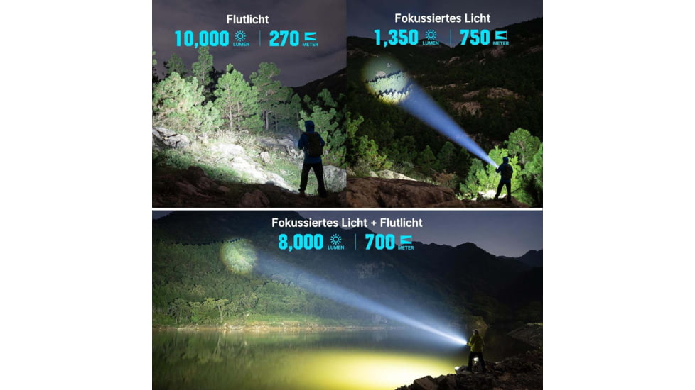 Olight Marauder Mini 2 10000 Lumen Flashlight Orange