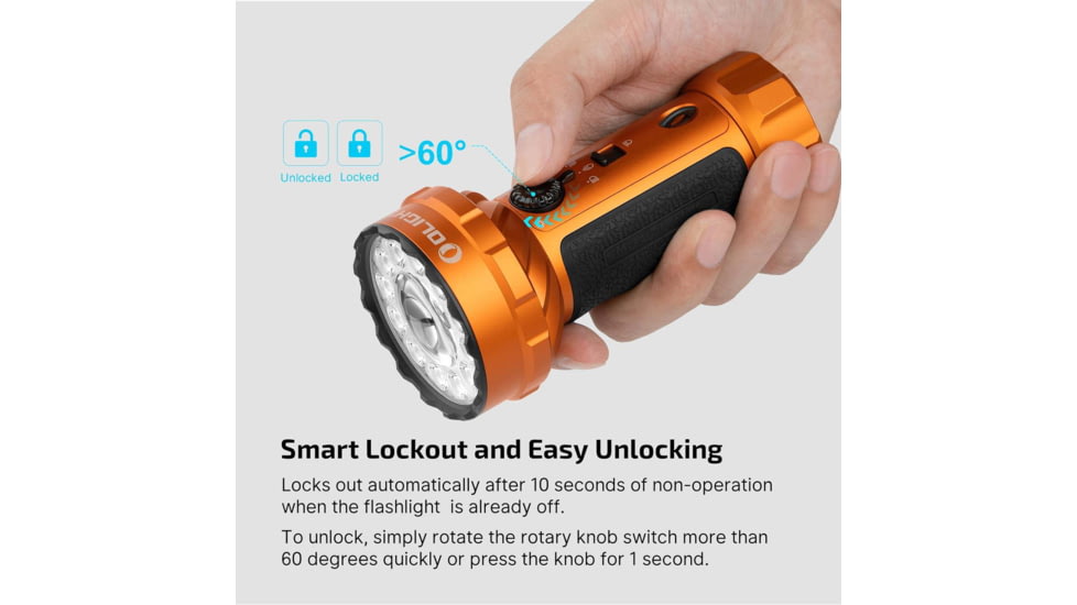Olight Marauder Mini 2 10000 Lumen Flashlight Orange