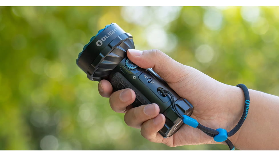 Olight Olight Marauder Mini 7000 Lumen Super Bright Rechargeable Flashlight, Black, FL-OL-MARAUDERMINI-BK