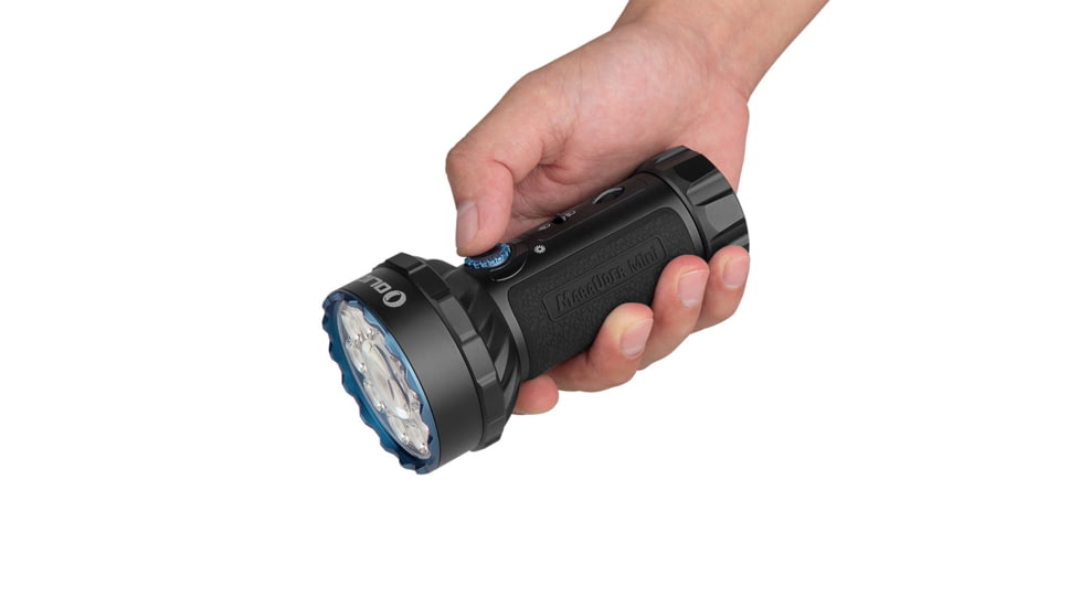 Olight Olight Marauder Mini 7000 Lumen Super Bright Rechargeable Flashlight, Black, FL-OL-MARAUDERMINI-BK