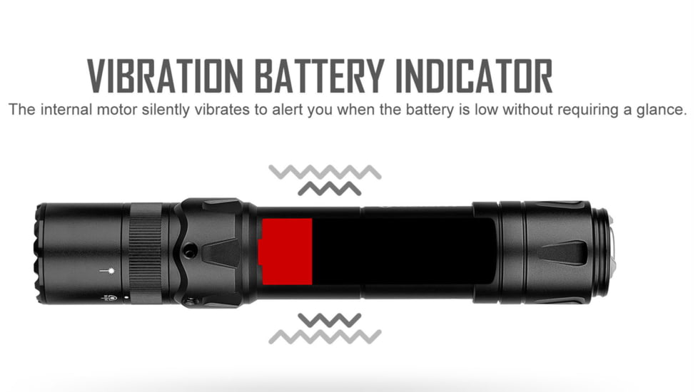 Olight Odin GL 1500 Lumens LED Rechargeable Rail Mount Flashlight w/Green Beam Combo