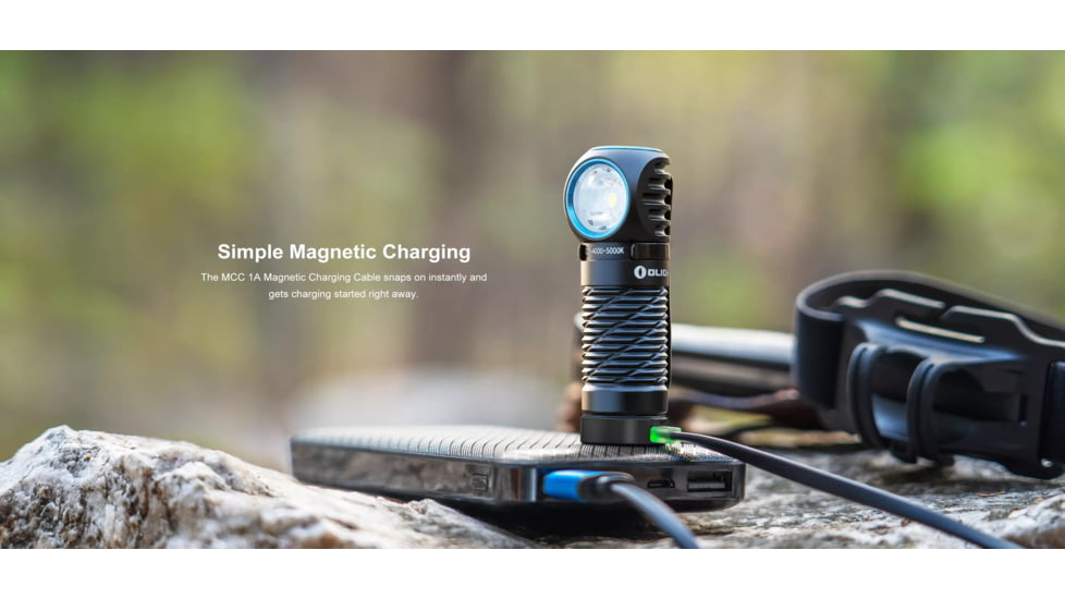 Olight Olight Perun 2 Mini 1100 Lumen Rechargeable Headlamp, Black, FL-OL-PERUN2MINI-CWBK