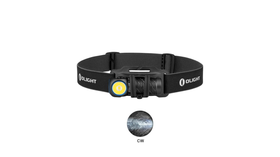 Olight Olight Perun 2 Mini 1100 Lumen Rechargeable Headlamp, Black, FL-OL-PERUN2MINI-CWBK