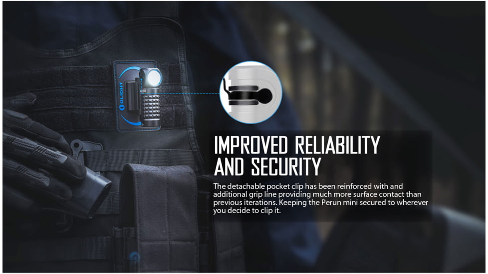 Olight Perun Mini 1000 Lumens LED Rechargeable Headlamp