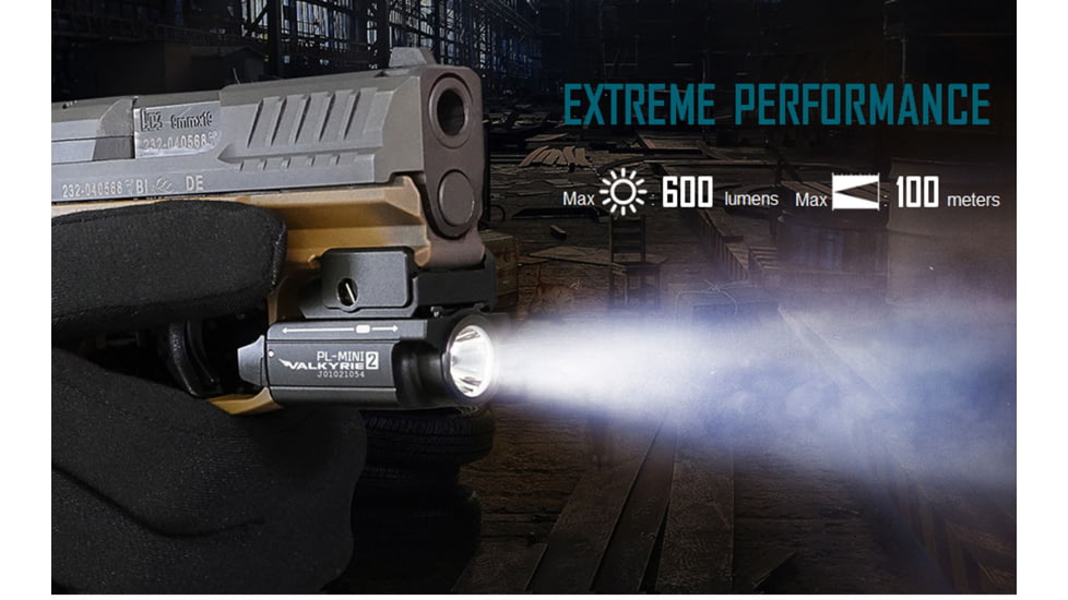 Olight PL-MINI 2 Valkyrie 600 Lumens LED Rechargeable Flashlight