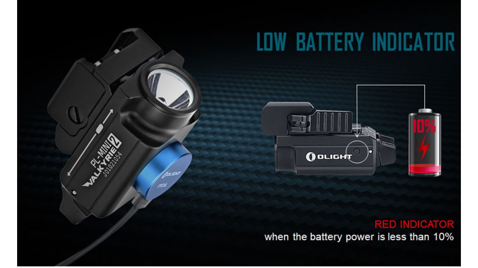 Olight PL-MINI 2 Valkyrie 600 Lumens LED Rechargeable Flashlight