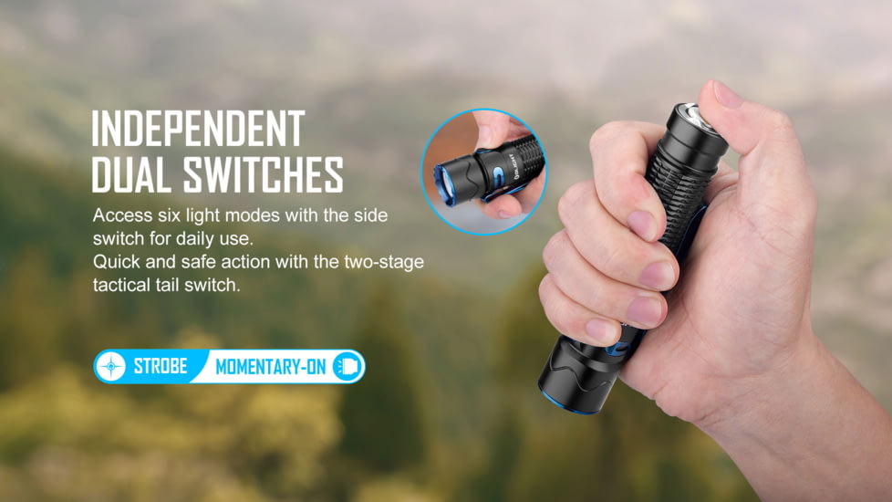 Olight Warrior Mini 2 1750 Lumens LED Rechargeable EDC Flashlight