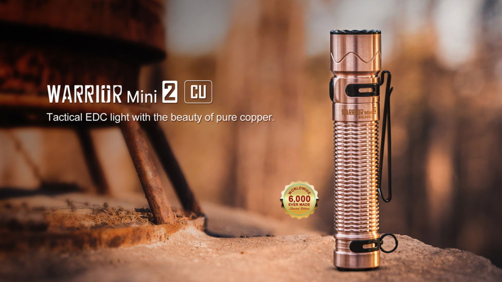 Olight Warrior Mini 2 1750 Lumens LED Rechargeable EDC Flashlight
