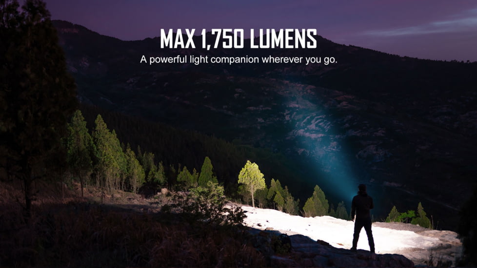 Olight Warrior Mini 2 1750 Lumens LED Rechargeable EDC Flashlight