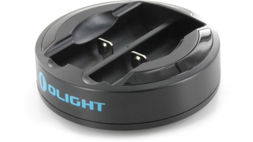 Olight Omni-Dok 2 Bay Universal Battery Charger, Black, OMNI-DOK-V2