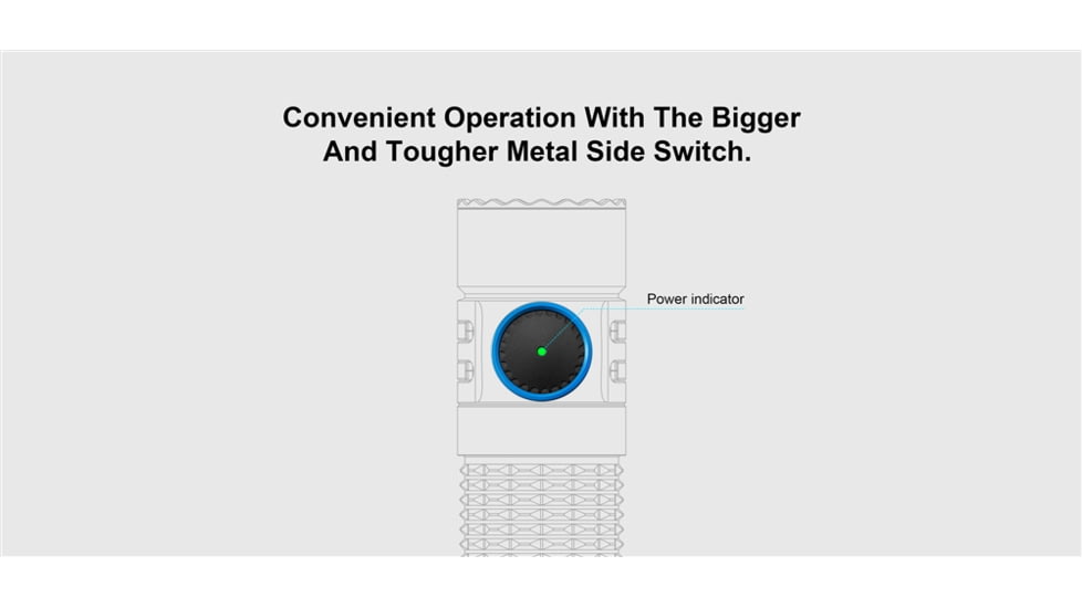 Olight Warrior Mini 3 LED Rechargeable EDC Flashlight, 1750 Lumen, Black, FL-OL-WARMINI3-BK