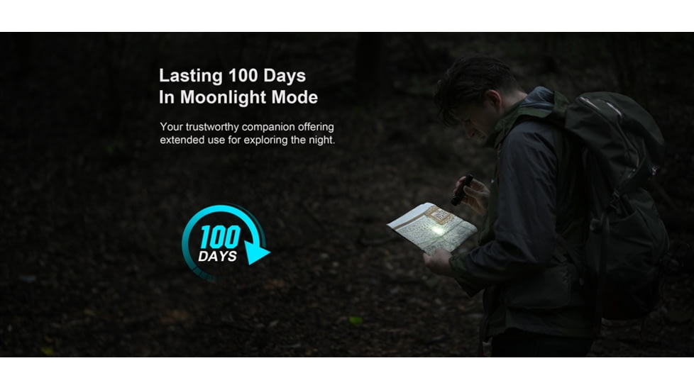 Olight Warrior Mini 3 LED Rechargeable EDC Flashlight, 1750 Lumen, Black, FL-OL-WARMINI3-BK