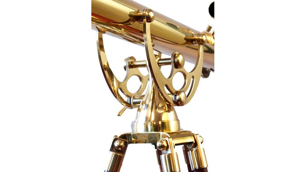 Olivon Brass 60mm Objective Lens Diameter 900mm Focal Length Telescope, Brass, Large OLBR60900-US