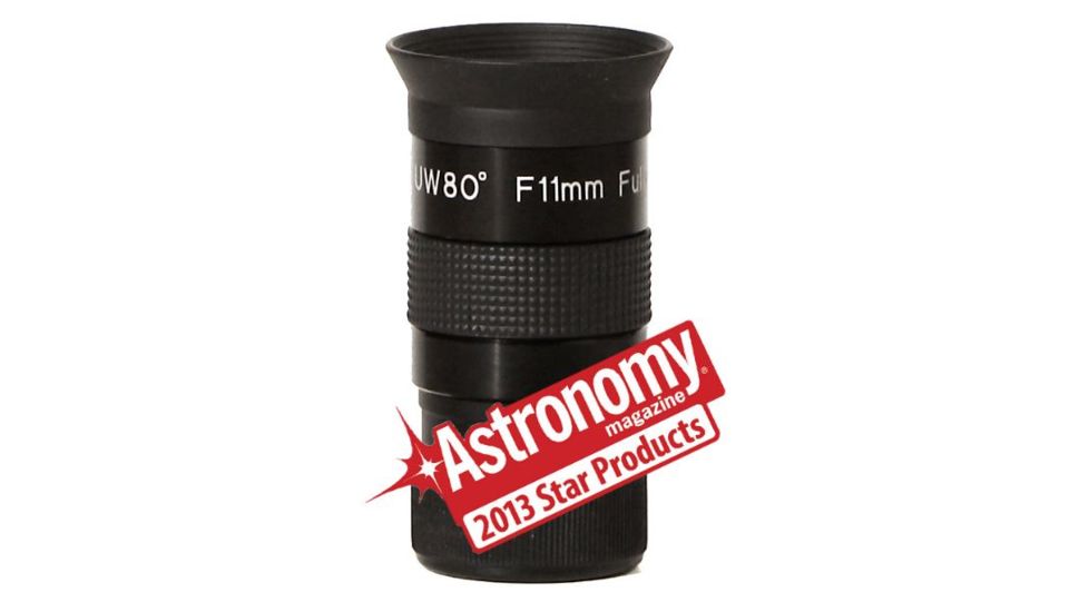 Olivon Super Wide 80 deg 11mm 1.25in  Eyepiece, Black, Small OLSW11-US