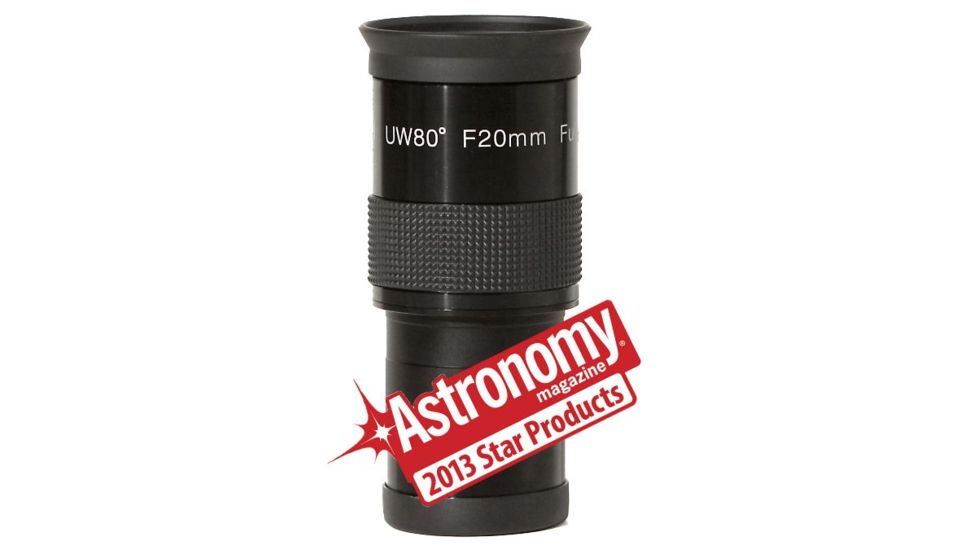 Olivon Super Wide 80 deg 20mm 2in  Eyepiece, Black, Small OLSW20-US