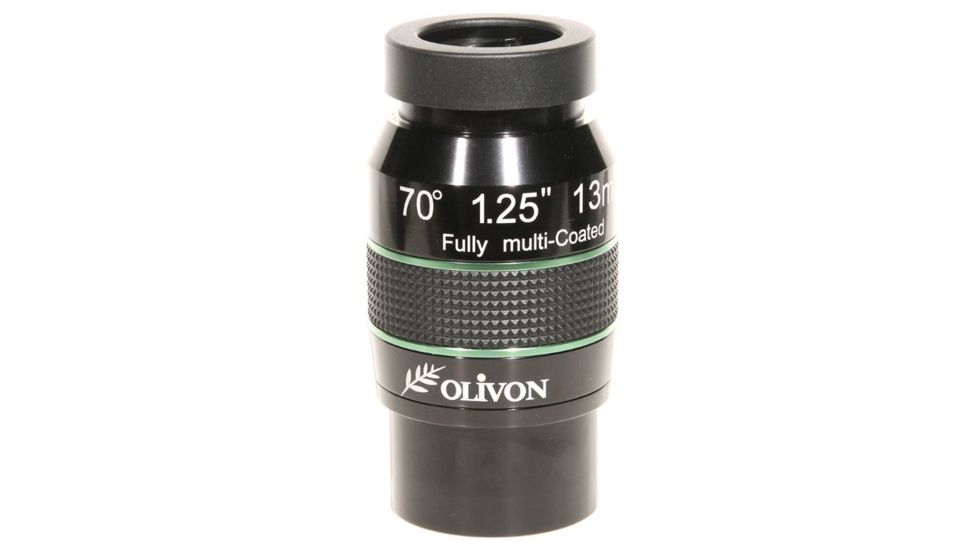 Olivon Wide-Angle 70 deg  13mm 2in or 1.25in Eyepiece, Black, Small OLIVLX13-US