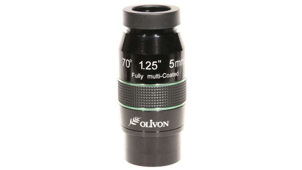 Olivon Wide-Angle 70 deg  5mm 2in or 1.25in Eyepiece, Black, Small OLIVLX5-US