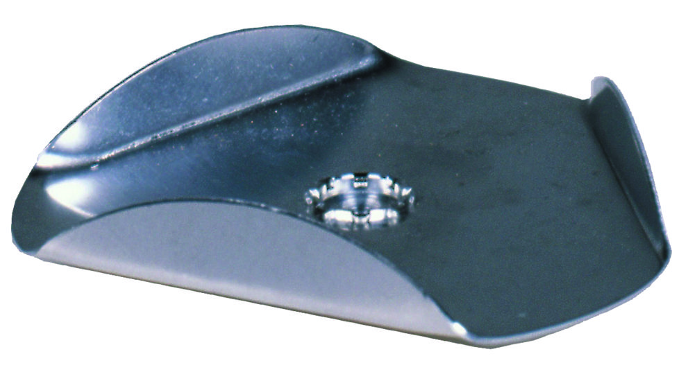 On Time Wildlife Feeders Aluminum Spinplate, Grey 00103