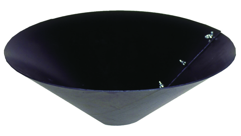 On Time Wildlife Feeders Internal Plastic Barrel Funnel, Black 00803