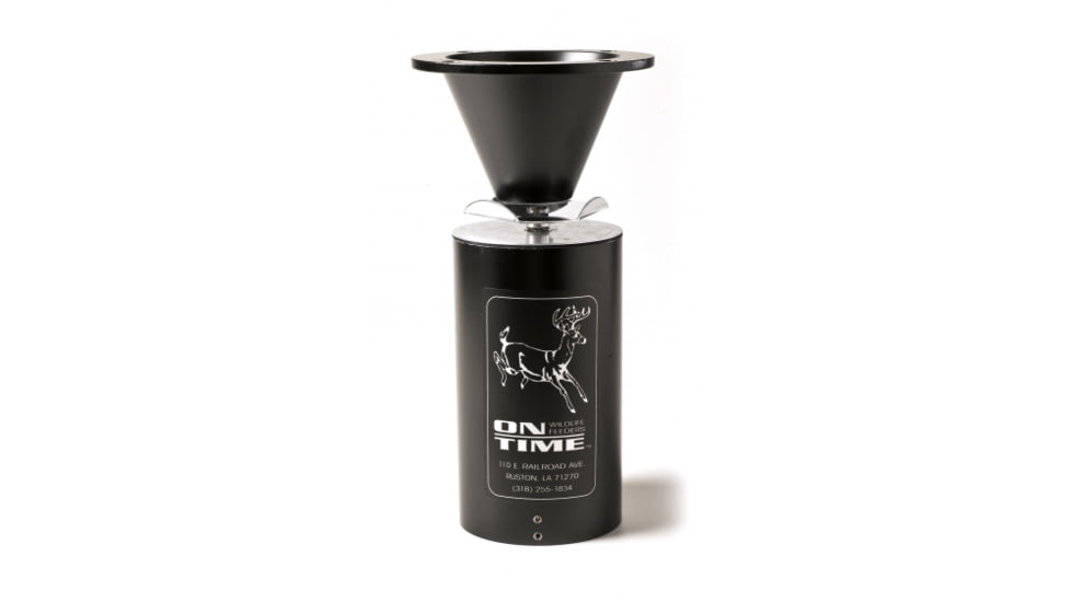 On Time Wildlife Feeders Lifetime Feeder Only, Black, 11112