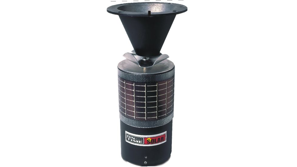 On Time Wildlife Feeders Solar Fish Feeder Only, Black 11116