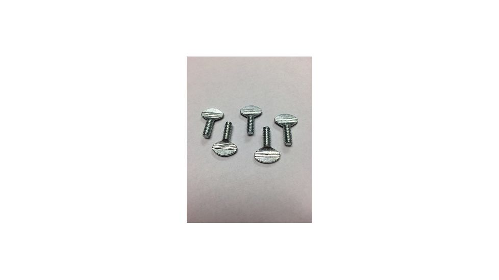On Time Wildlife Feeders Thumb Screws, 5 Pack, Grey 00111