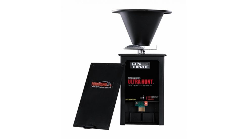 On Time Wildlife Feeders Tomahawk Ultra Hunt, 30 Gal. Hanger, Green 43006