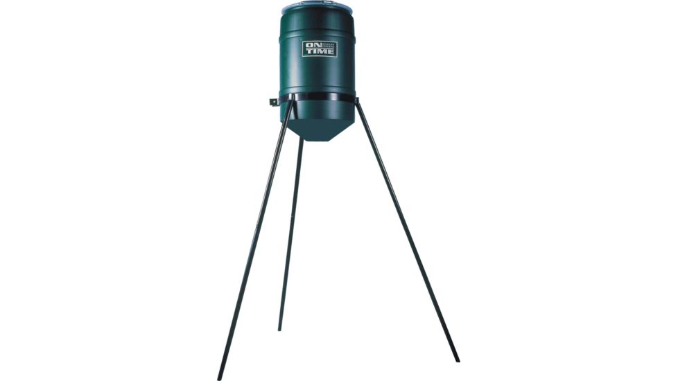 On Time Wildlife Feeders Tripod Only, 200 Lb, Green 22112
