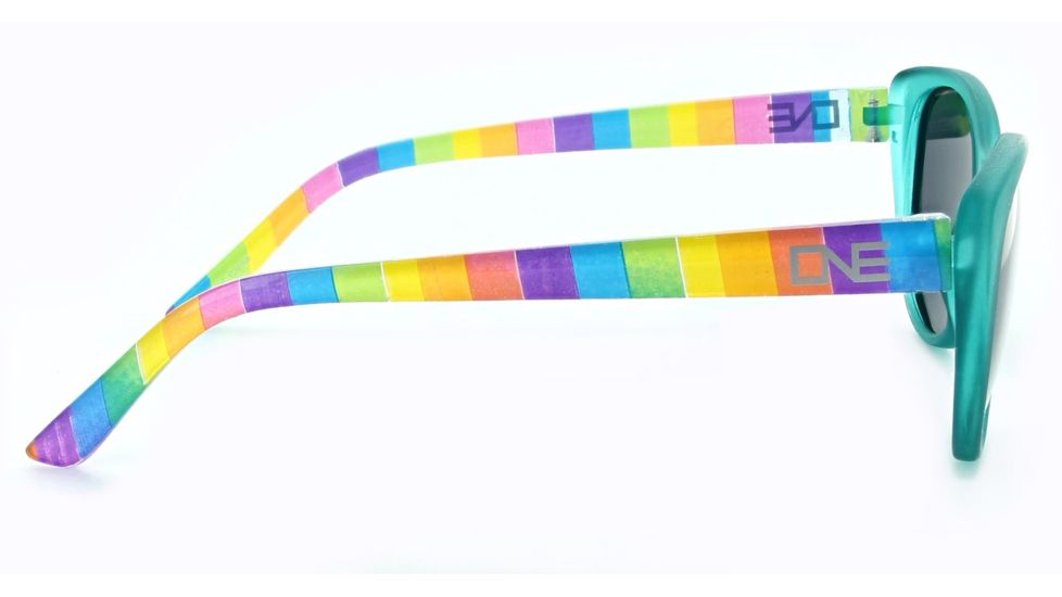 One Kitten Sunglasses - Kids, Matte Crystal Teal/Rainbow, 21979