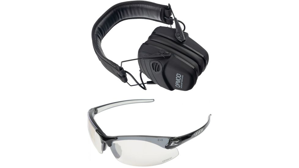OP Exclusive - Riflemen OPMOD Tactical Hearing Protection and Edge Eyewear OPMOD ZRG+ Shooting Glasses Kit