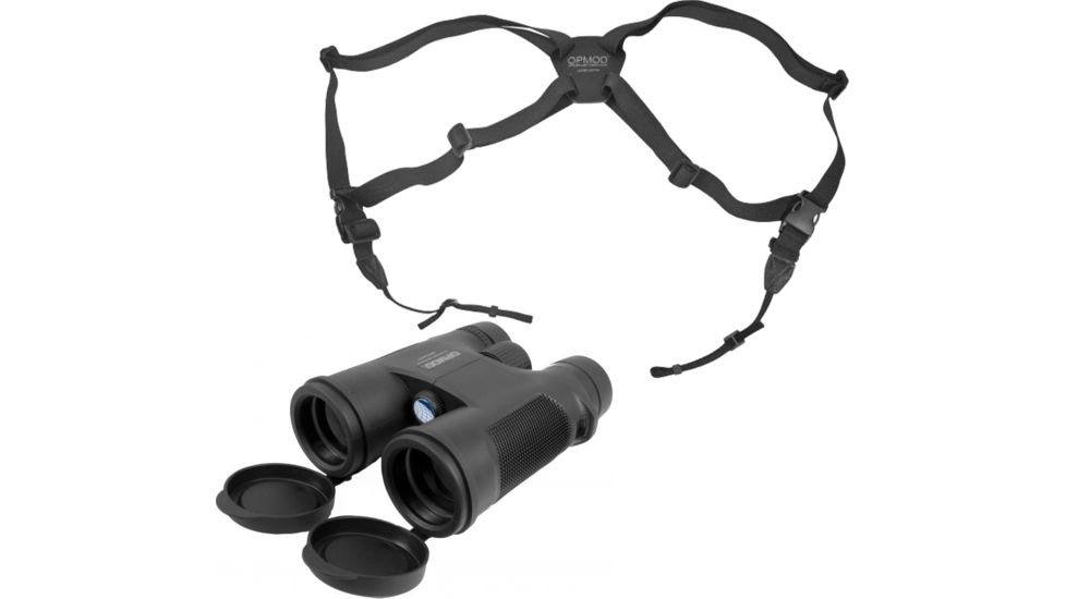 OPMOD 10x42 Binocular and Binocular Harness