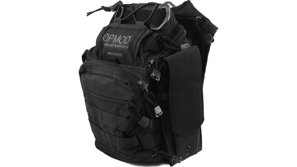 OPMOD P.A.C. Utility Bag w/7 Compartments - Black OPMOD-1STBLACK 