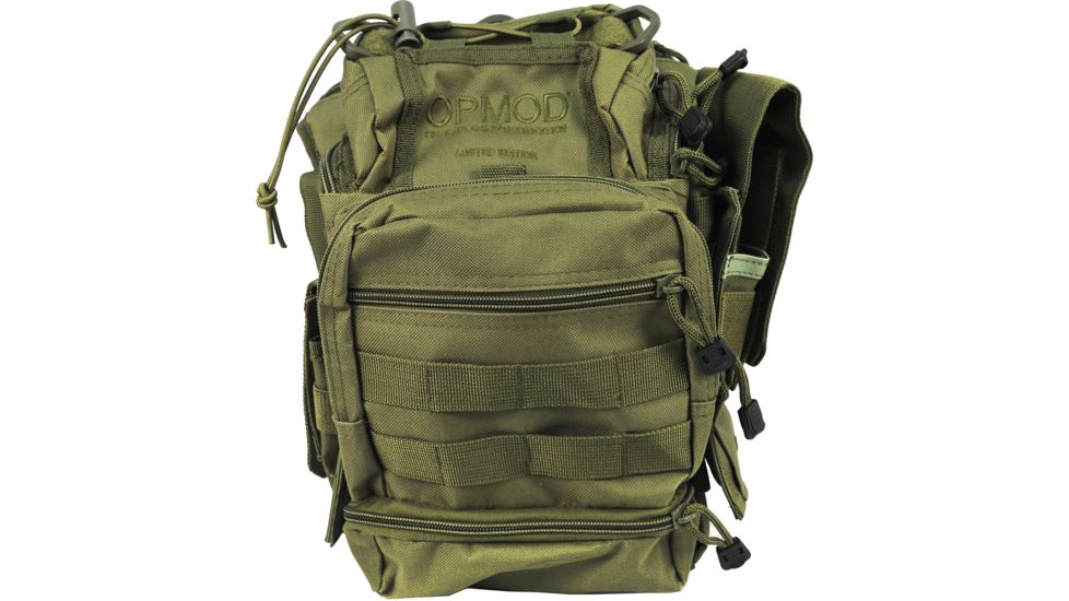 OPMOD P.A.C. Utility Bag w/7 Compartments - Green OPMOD-1STGREEN 