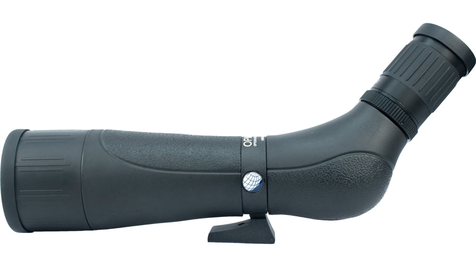 OPMOD 60mm Zoom Spotting Scope Left View Lens, Side, Capped