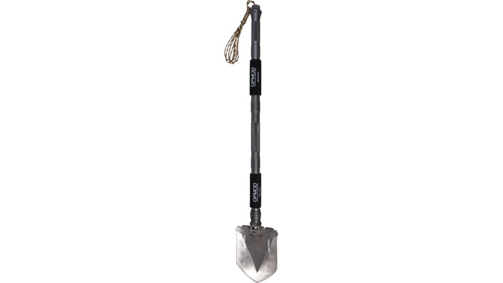 OPMOD Survival Series 20-in-1 Emergency Shovel Flashlight,Charcoal Grey DJSV-OS