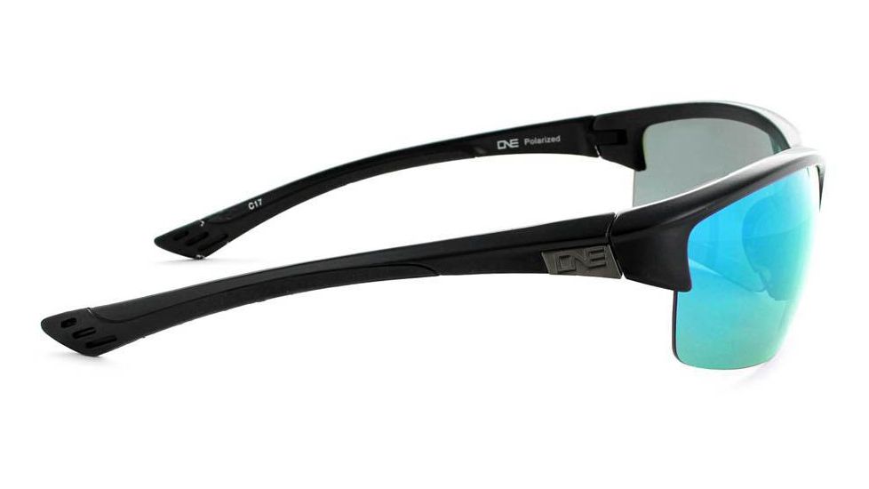 Optic Nerve One Mauzer Matte Black Polarized Sunglasses, 17026