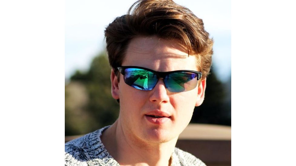 Optic Nerve One Mauzer Matte Black Polarized Sunglasses, 17026