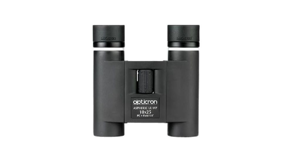 Opticron Aspheric LE WP 10x25mm Roof Prism Compact Binocular,Black 30516