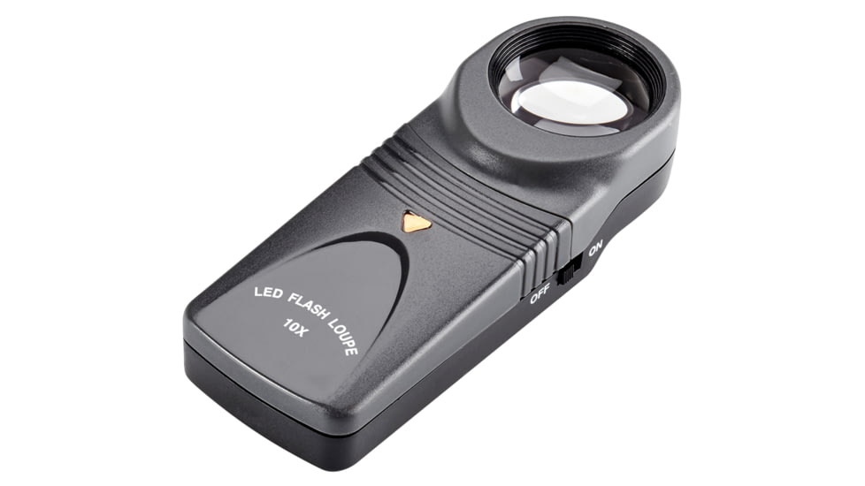 Opticron LED Magnifier 10x 26mm, Black/Grey, 57519