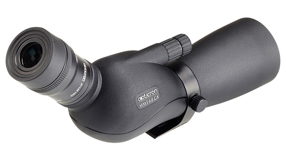 Opticron MM3 60 GA/45 + HR3 16-48x Travelscope Kit, Black, 41361