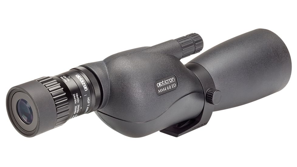 Opticron MM4 15-45x60 Travelscope + HDF T 15-45x Eyepiece, Black, 41344