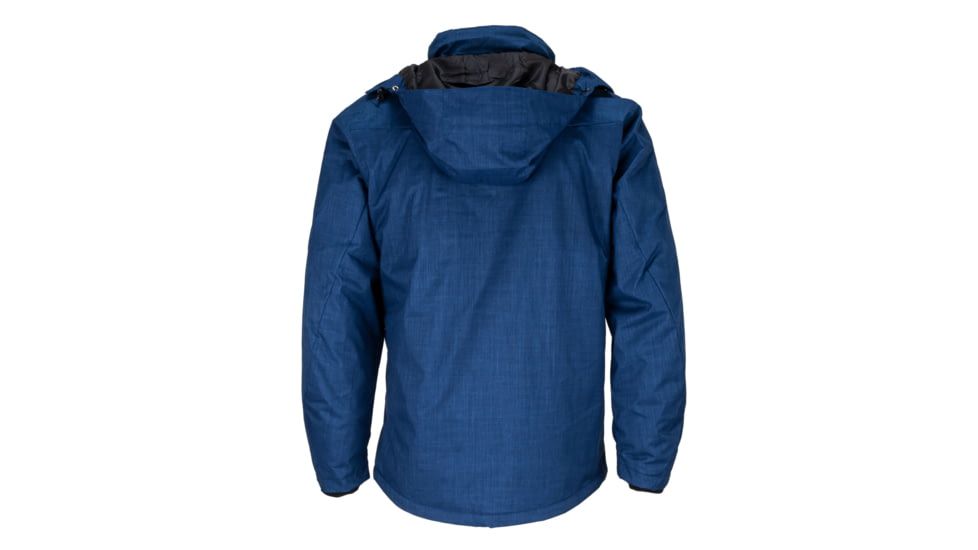 OpticsPlanet Exclusive OpticsPlanet 20th Anniversary Thermal Parka - Men's, Heather blue, Small, OP-PARKA-HB-S