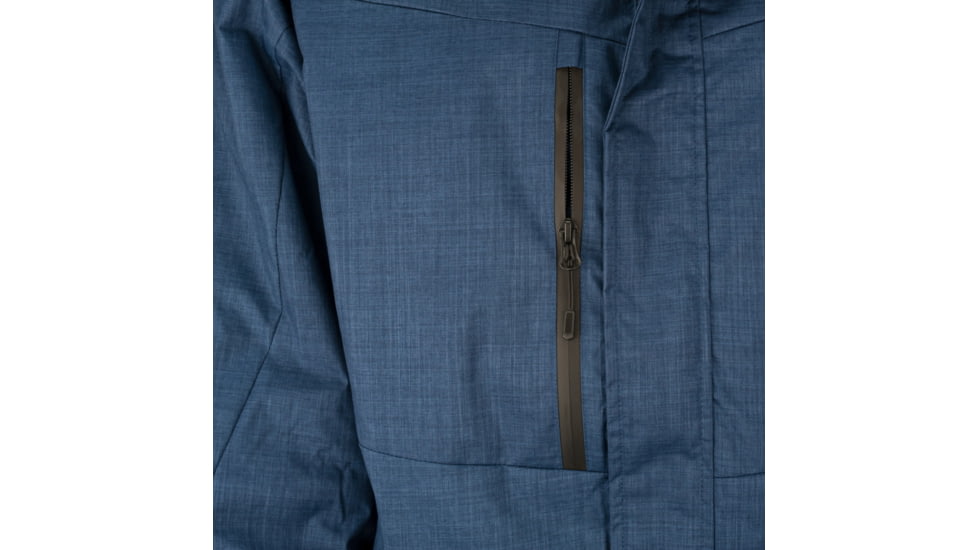 OpticsPlanet Exclusive OpticsPlanet 20th Anniversary Thermal Parka - Men's, Heather blue, Small, OP-PARKA-HB-S