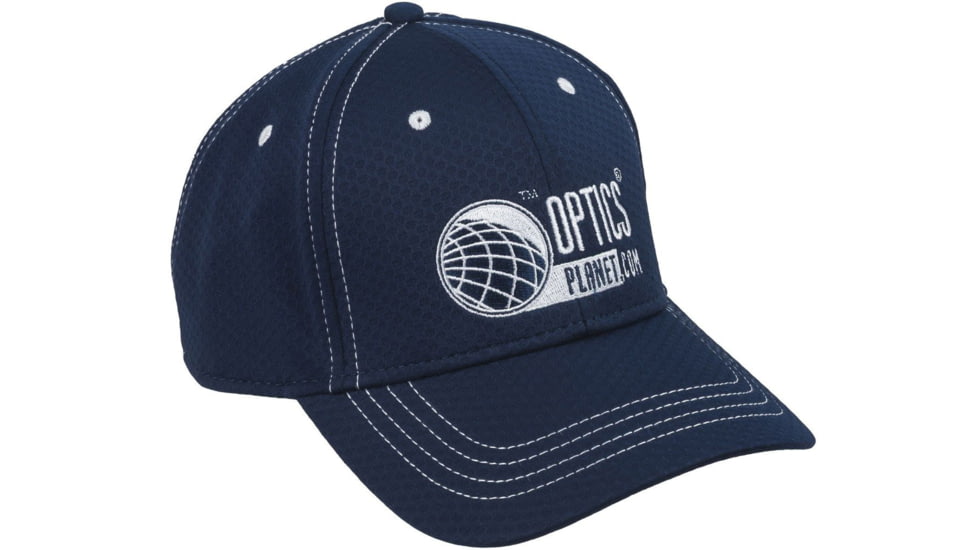 OpticsPlanet Exclusive OpticsPlanet Logo Hat - Golf/Baseball Cap, Navy Blue, One Size Fits All 12-15463