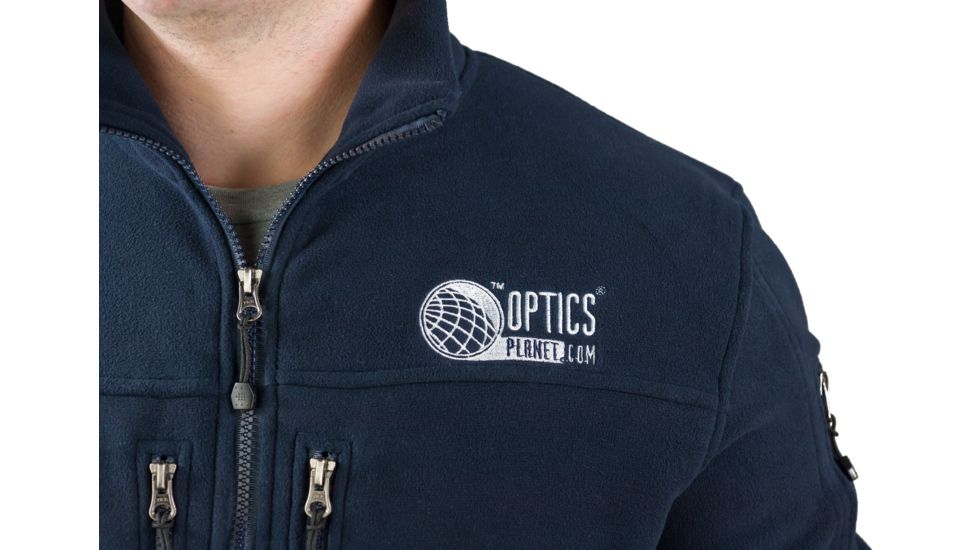 OpticsPlanet Exclusive OpticsPlanet Jacket with Logo, Navy Blue, 2XL, OPJACKET-2XL, EDEMO3